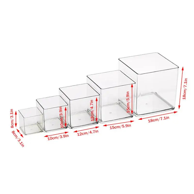 mini jardins verre transparent plante pierre sucre coloré moderne minimalisteintérieurextérieur