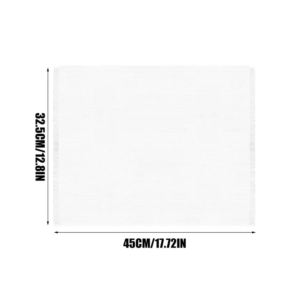 tapis table jetables rose violet blanc gaufrés salon beauté professionnel manucure nail art