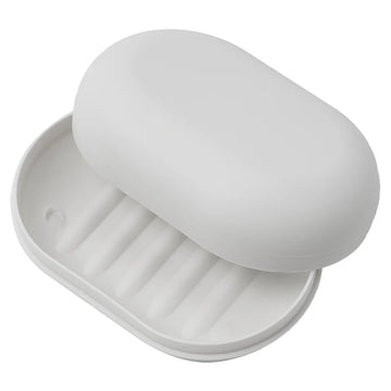 support savon moderne bleu clair rose pâle bleu foncé hermétique compact salle bain douche