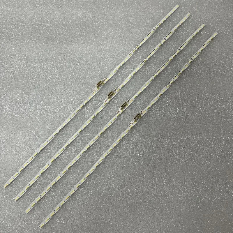 ruban led blanc moderne ampoules led alignées kit téléviseur fixations électriques