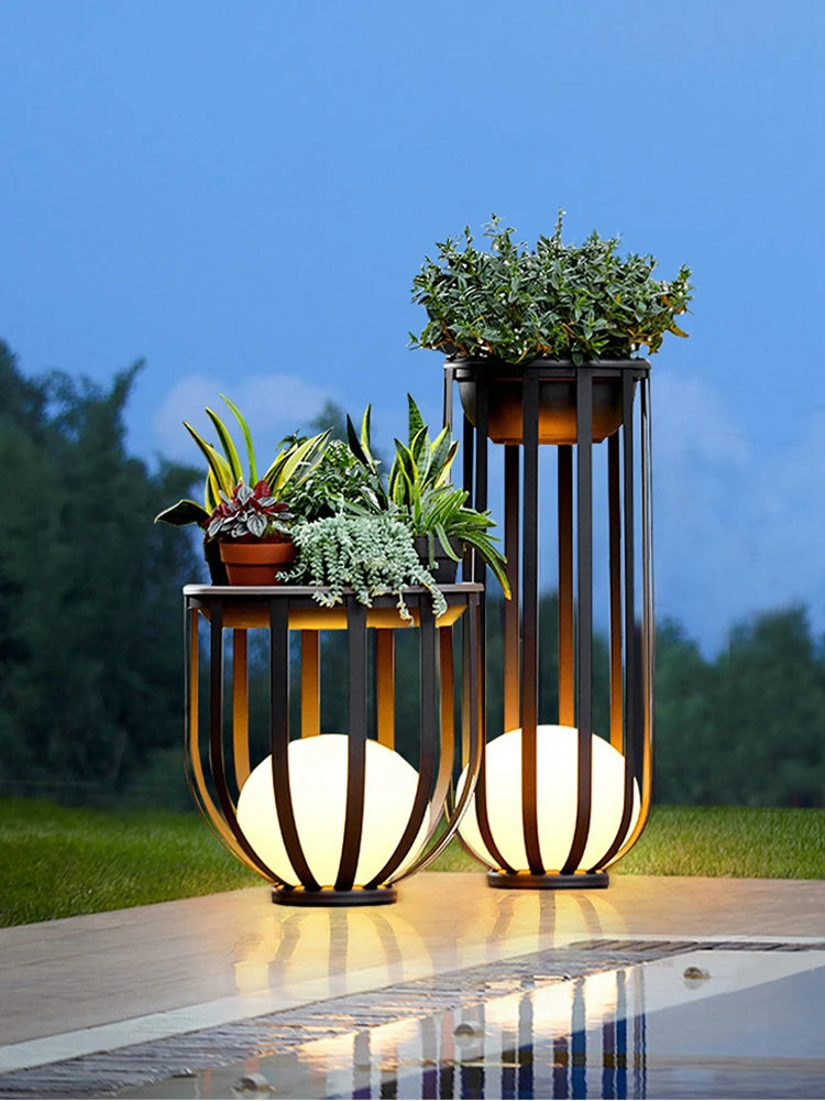 luminaire contemporain minimaliste table dappoint éclairage led noir blanc