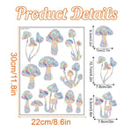décorations fenêtre multicolore adhésives papillons coeurs fleurs moderne muraux chambre enfants PVC