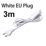 câble électrique interrupteur noir blanc moderne 1m 1.8m 3m 5m vde safe