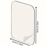 protecteurs d'écran transparents adhésifs modernes écran sans motif 6cm 6cm