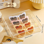présentoir moderne lunettes clips acrylique niveaux rangement opticien