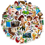 sticker multicolore cartoon personnages films set 10 30 50 pièces décoration diy