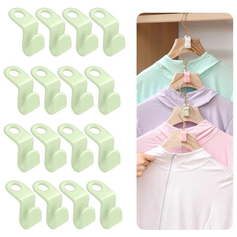 clips vêtements noir blanc bleu vert clips suspension rangement moderne pratique chambre coucher