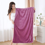 serviette bain microfibre absorbante rapide bleu rose marron gris verte noël