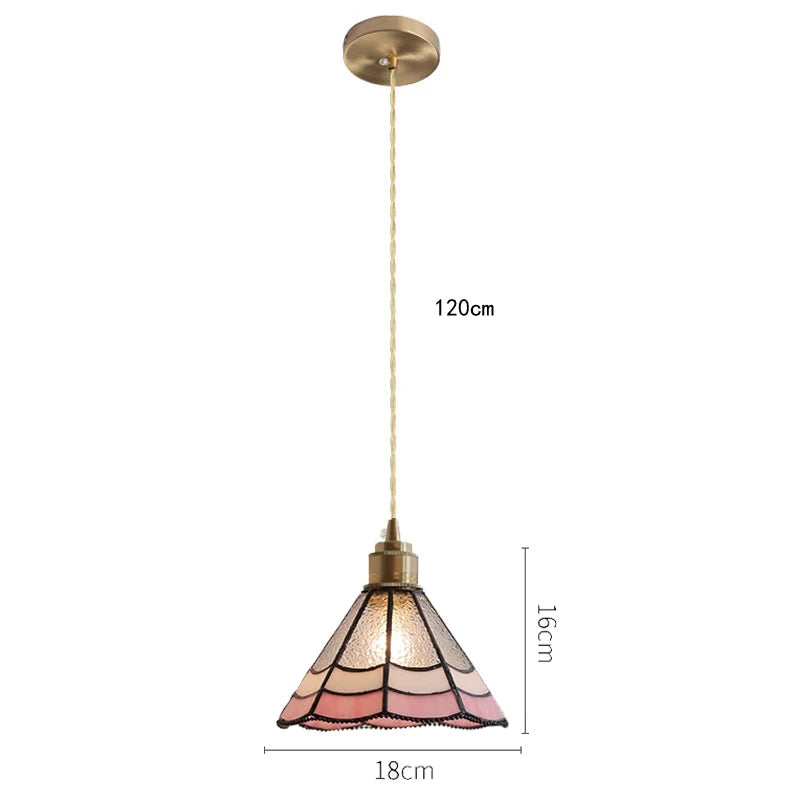 lampe suspendue art déco géométrique salon chambre restaurant éclairage interrupteur chaîne métal