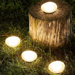 lampe solaire moderne blanc ip65 led autonome jardin piscine chemin decoration exterieureurgence