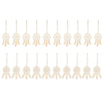 décoration murale dreamcatchers bois naturel traditionnel crochet plumes cordelettes artisanat ornement suspendre kit