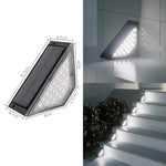 lampe solaire extérieure noire blanche led adhésif double face facile sans câblage 12 heures