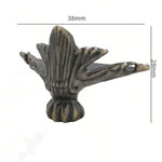 pieds boîte décoratifs bronze vieilli floral classique vintage ornementé fixations lot