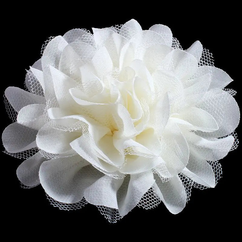 fleurs artificielles tulle transparent bouquet mariée décoration mariage guirlande fleurs pastel