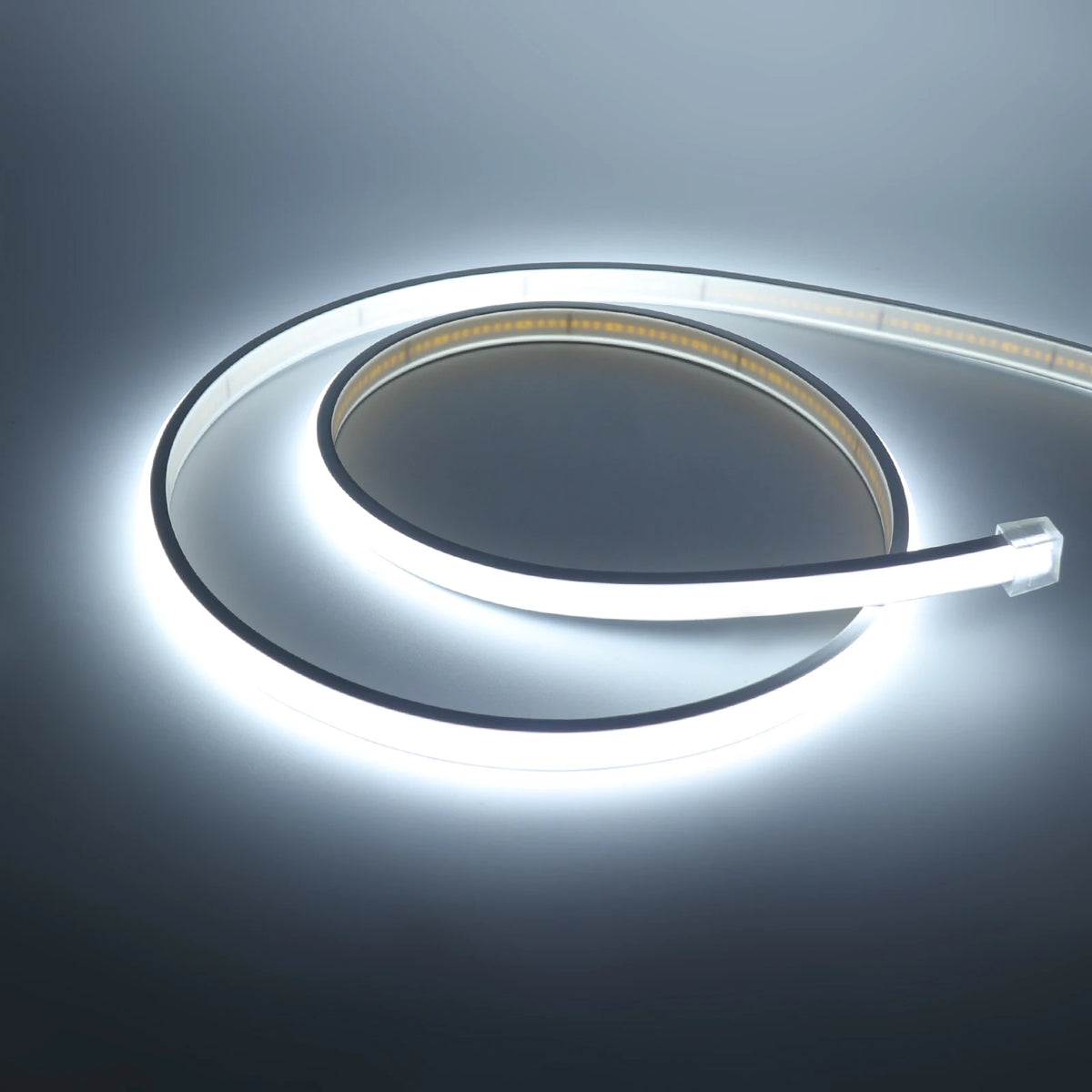 ruban led flexible blanc 320leds/m clips commutateur tactile câble usb moderne salon