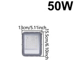 projecteur led moderne 220v ip66 blanc mat extérieur mur câble alimentation aluminium