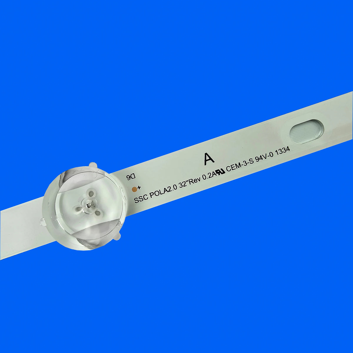 ruban led blanc moderne 32 pouces connecteurs polarité