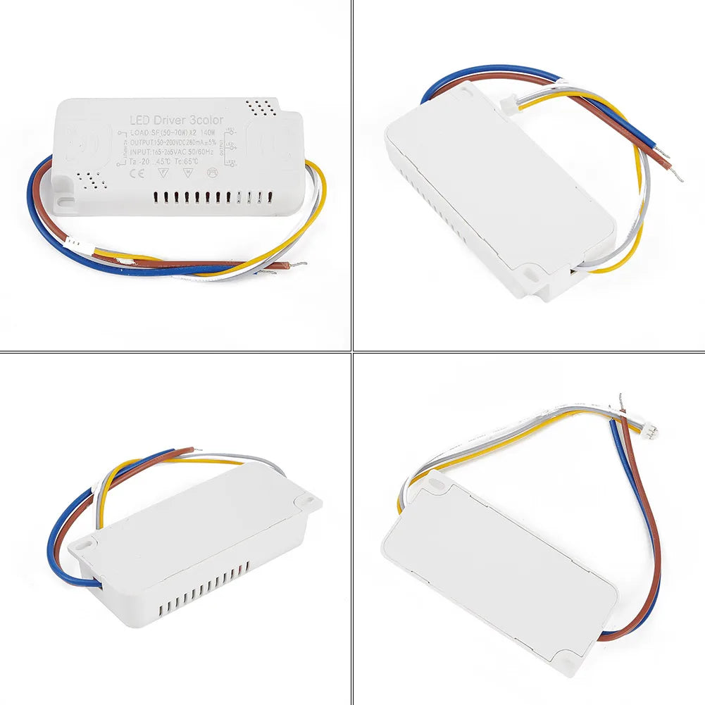 adaptateur led couleurs blanc moderne 2040w 3650w 4060w 5070w 824w