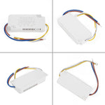 adaptateur led couleurs blanc moderne 2040w 3650w 4060w 5070w 824w