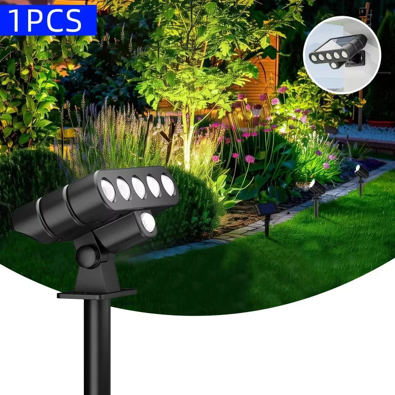 projecteur solaire moderne led noir fixations mural pied transparent opaques certifications led extérieures