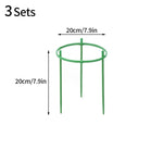 supports plante plastique vert moderne clips orchidées roses 12 sets 18 sets 24 sets