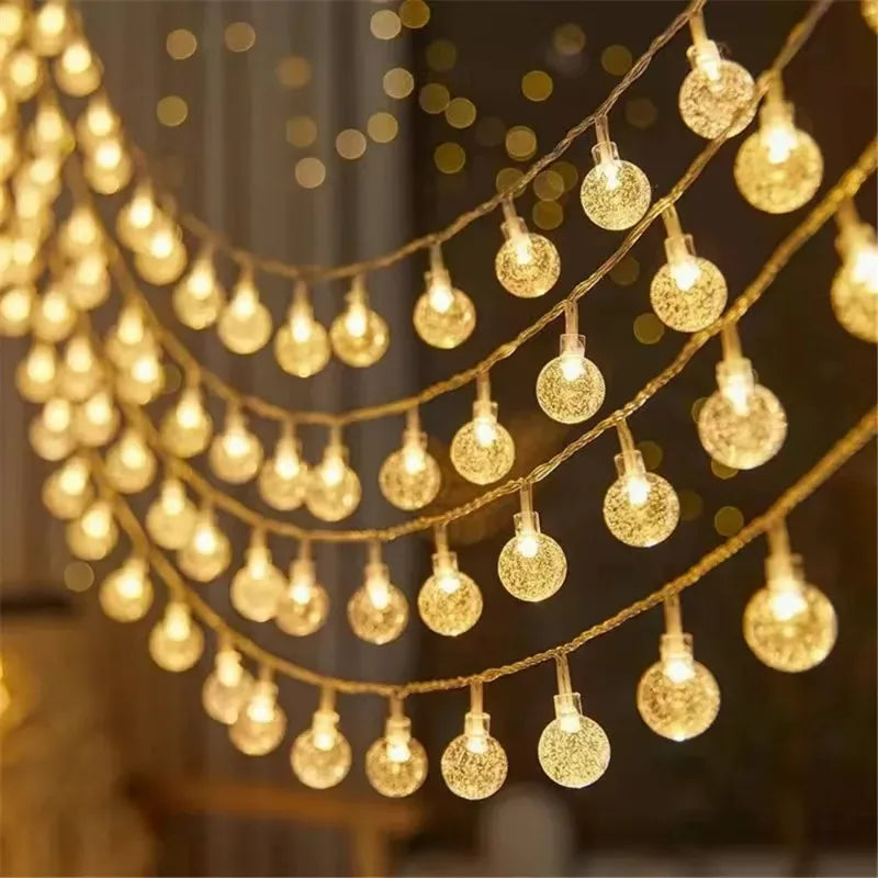 guirlande lumineuse multicolore translucides 10 20 40 led usb portative festive moderne clips fixation