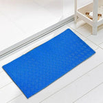 tapis antidérapant piscine bleu waffle texturé durable réversible utilitaire 23x60cm 23x90cm