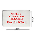 rideau douche personnalisable blanc rayures verticales moderne tapis pièces anneaux suspension polyester