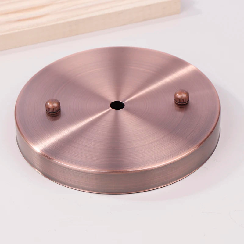 disques suspension or argent noir modernes vis 15cm