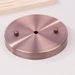 disques suspension or argent noir modernes vis 15cm