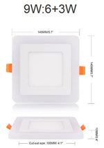 plafonnier led moderne blanc télécommande 110v 220v rgb 6w 9w 16w 24w