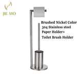 support papier toilette moderne brosse inoxydable noir or argent durable