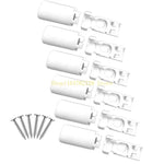 accessoires stores vénitiens blanc moderne utilitaire vis embouts supports plastique fixations chambre maison