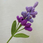 décoration intérieure multicolore fleurs tricotées artisanale jaune vert rose blanc violet tricot