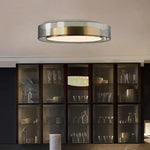 lampe suspendue moderne or noir blanc lisse brillante salon chambrehôtel