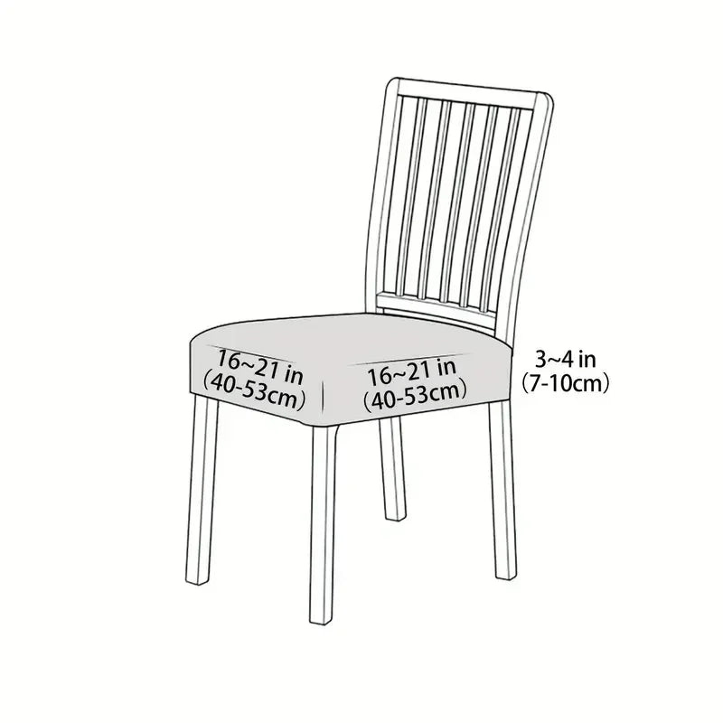 housse chaise extensible gris rayures ondulées moderne salle manger fauteuil