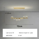 suspension lumineuse moderne boules translucides or blanc cuisine salon chambre