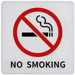 signalisation murale adhésive symbole interdiction cigarette parking caméra personne déchets no smoking