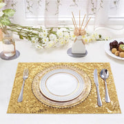 set table pailletté sequins argent doré rose élégant festif pièces decoration festive