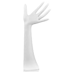 présentoir bijoux mannequin main résine support collier boucles oreilles bracelet bague décoration magasin blanc