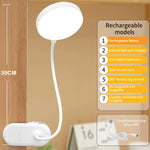 lampe rechargeable led clip moderne blanc sans fil tension 5v interrupteur tactileModes