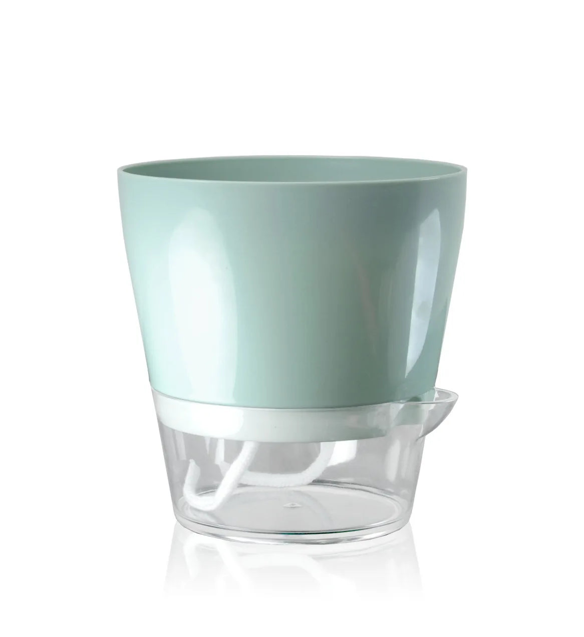 pot fleurs transparent bas blanc rose pâle vert clair moderne annuaire flexible