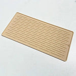 tapis cuisine silicone gris rayures horizontales moderne anti dérapant suctionversible