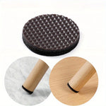 protecteurs meubles noirs adhésifs texturés anti dérapants pratique utilitaires 10 pièces 25mm