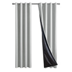 rideau tubulaire polyester opaque moderne gris vert noir plusieurs couleurs texturé aspect mat