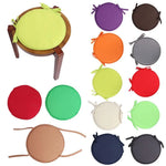 coussin chaise polygone coloré ruban serrage imperméable coton polyester moderne cuisine patio 30x30CM