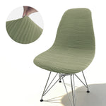 Housse chaise moderne rose clair rayures horizontales élasthanne polyester adjustable banquets mariage