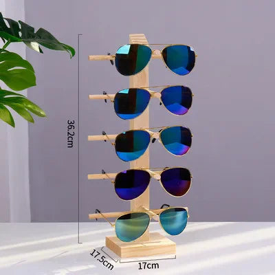 porte sunglasses bois naturel moderne respectueux environnement fixations multinettes rangement salon