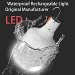 lampe camping rechargeable blanc moderne crochet usb portable sécurité camping