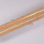 lampe murale led bois moderne minimaliste chaleureuse éclairage intérieur 30cm 50cmversible lumière chaude
